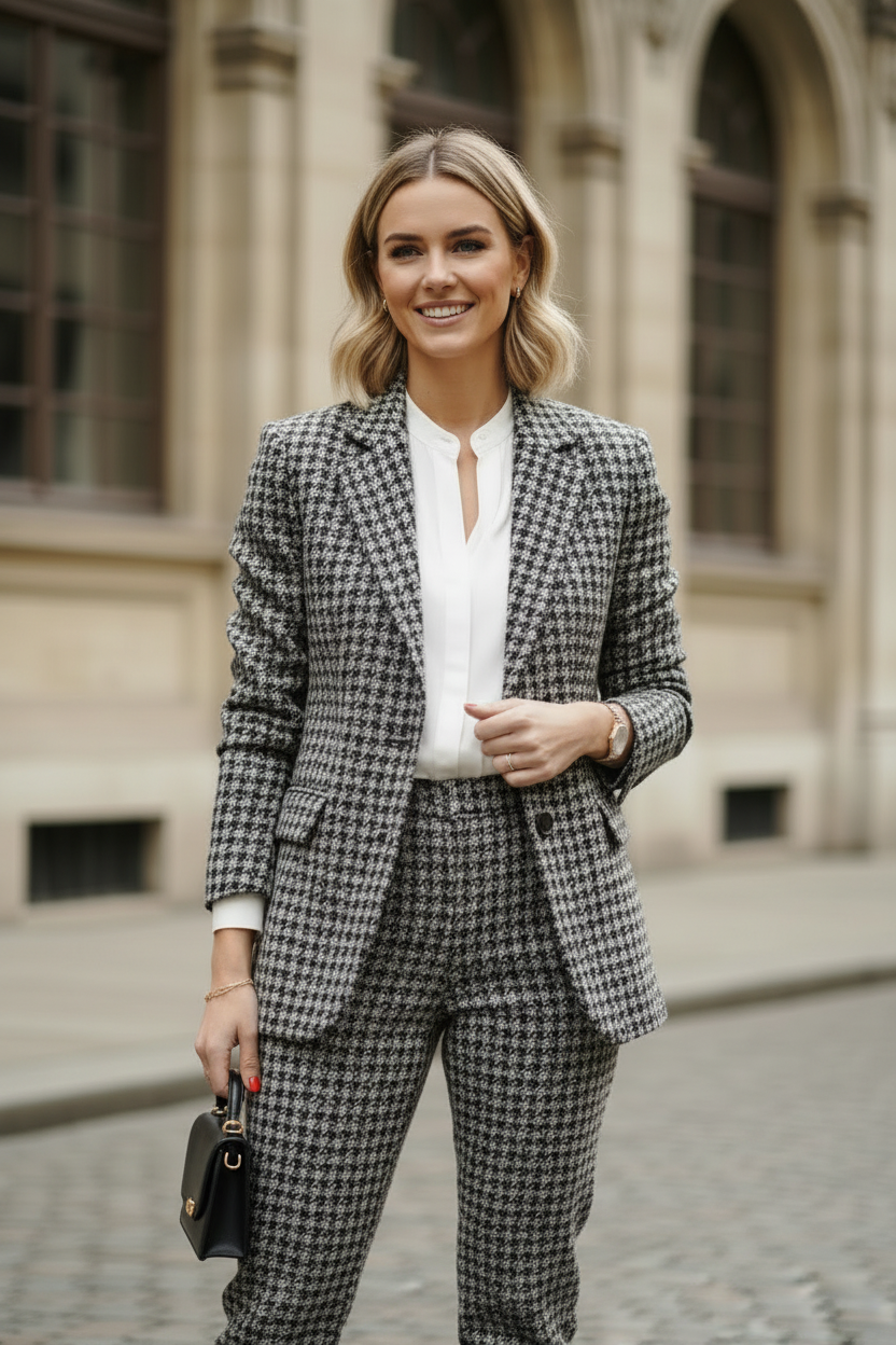 Pepitto Pant Suit CMX00550