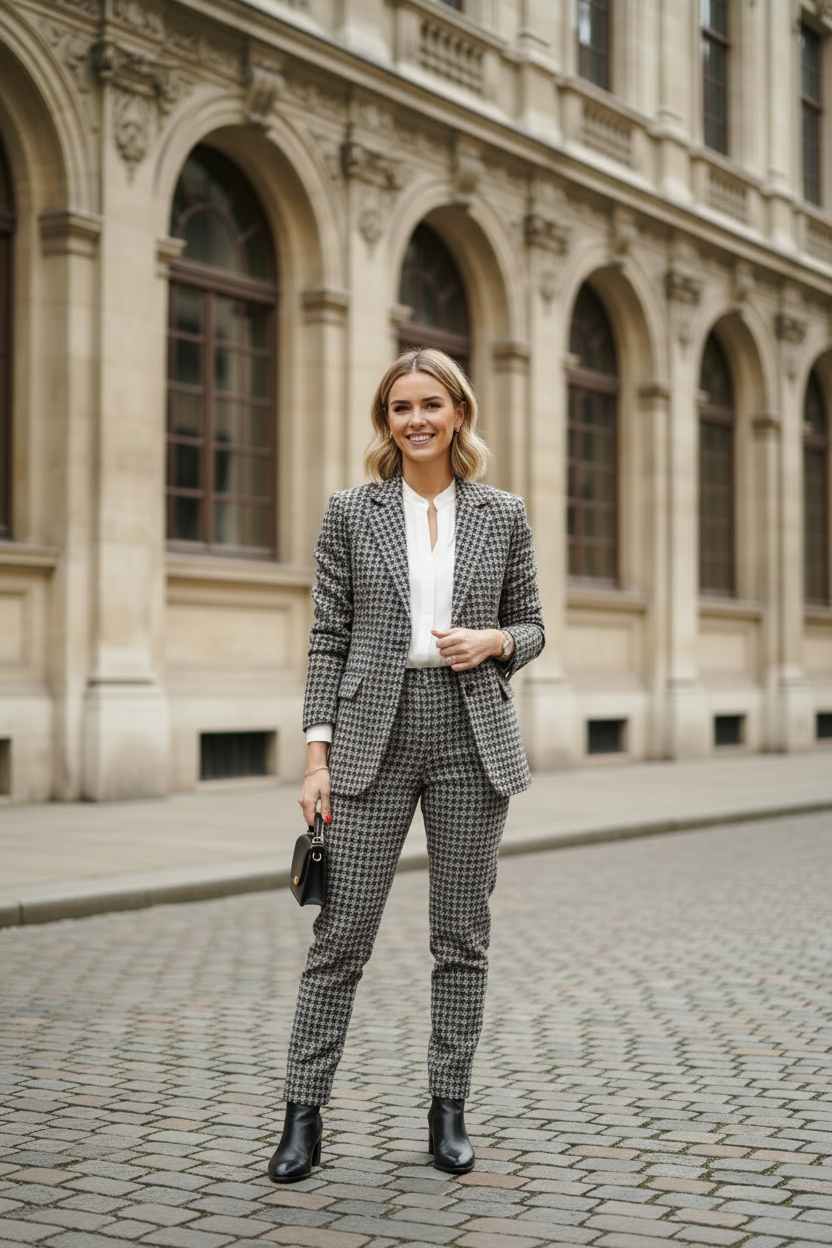 Pepitto Pant Suit CMX00550