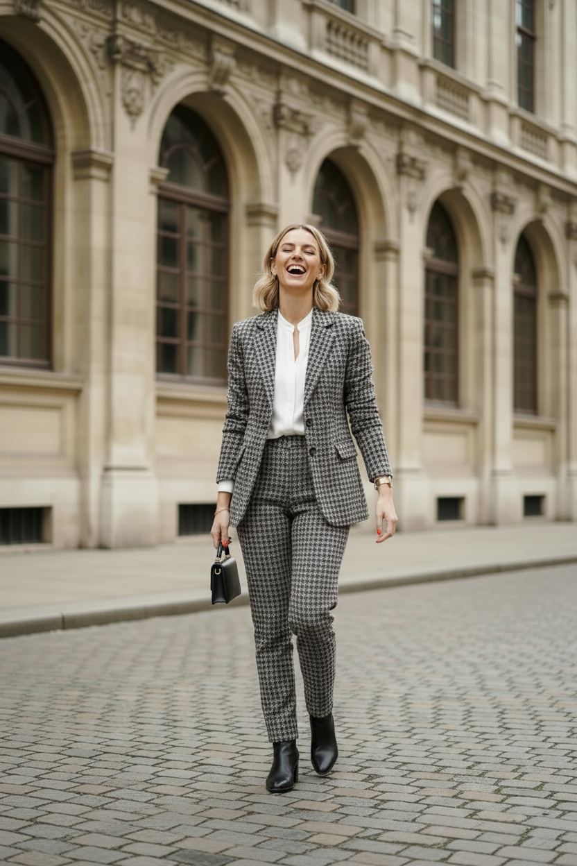 Pepitto Pant Suit CMX00550